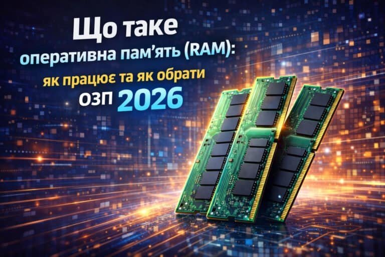 Що таке оперативна пам’ять RAM — модулі ОЗП для комп’ютера, принцип роботи та вибір пам’яті