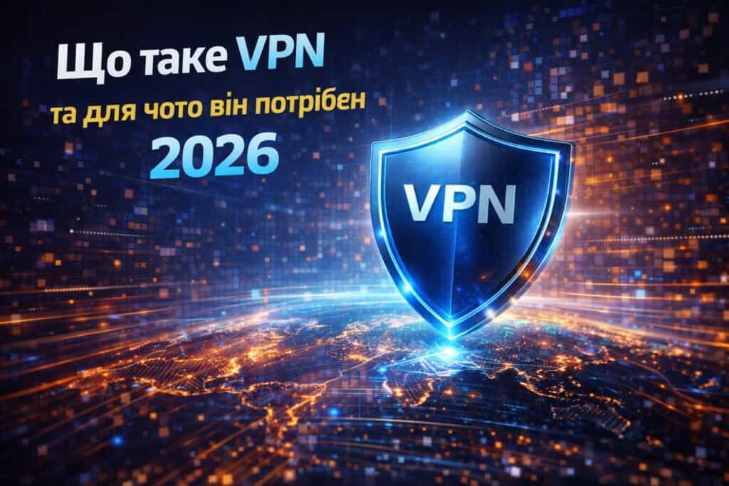 Що таке VPN — віртуальна приватна мережа для захисту інтернет-з’єднання та анонімності онлайн