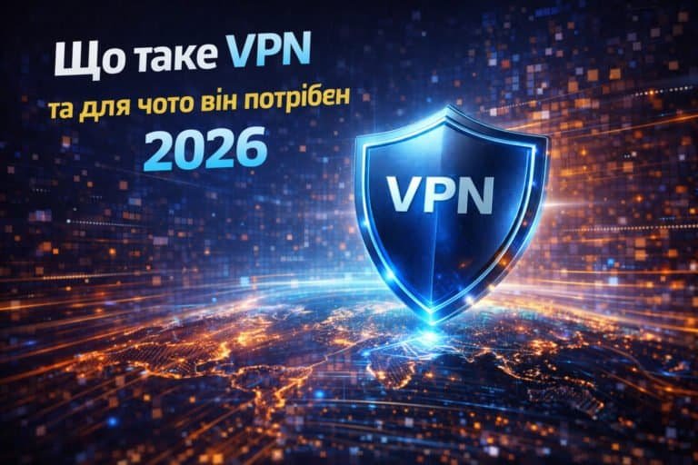 Що таке VPN — віртуальна приватна мережа для захисту інтернет-з’єднання та анонімності онлайн