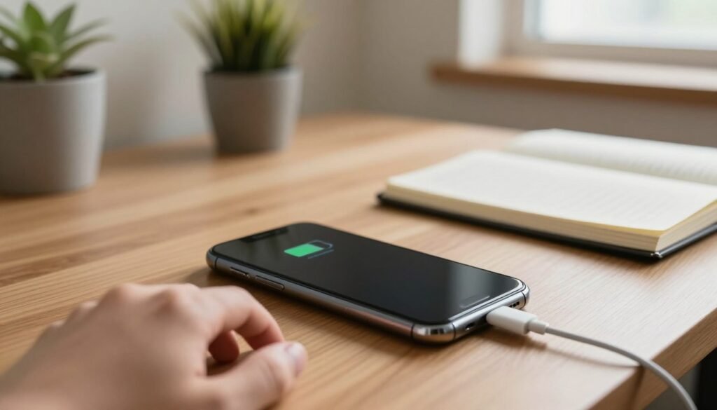 телефон не заряджається